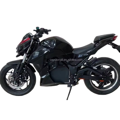 72V3000W Motos eléctricas de corrida com velocidade máxima de 100KM/H e sistema de travagem a disco