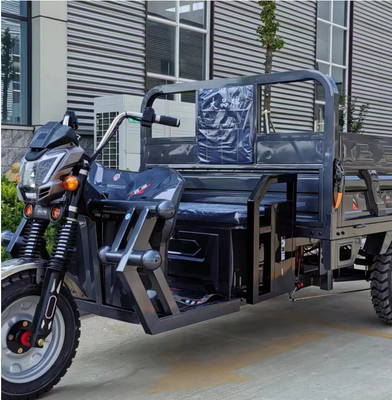 Triciclo elétrico 60V 1000W Melhor valor para transporte de mercadorias domésticas e de carga