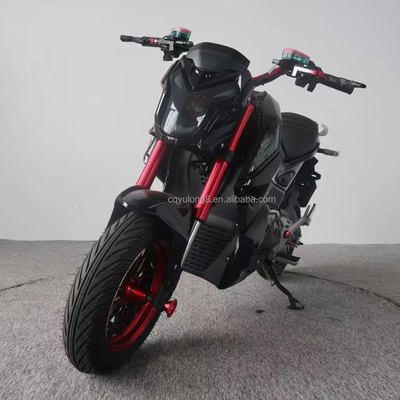Capacidade máxima de carga de 150 kg 72V Bateria de alta velocidade Motocicleta elétrica para adultos