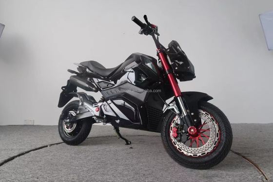 Capacidade máxima de carga de 150 kg 72V Bateria de alta velocidade Motocicleta elétrica para adultos