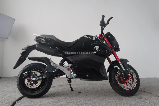 Capacidade máxima de carga de 150 kg 72V Bateria de alta velocidade Motocicleta elétrica para adultos