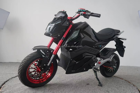 Capacidade máxima de carga de 150 kg 72V Bateria de alta velocidade Motocicleta elétrica para adultos