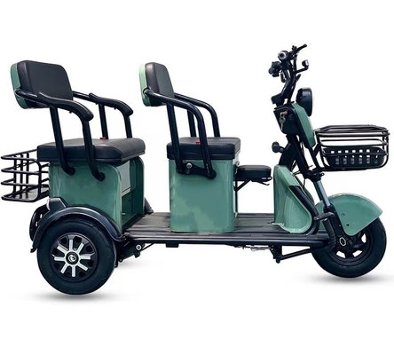 500W Veículo elétrico de passageiros Triciclo para idosos com capacidade e energia de 15-20°