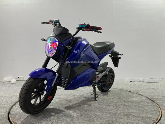 Velocidade máxima 60-80 Km/h Scooter eléctrico de motor EEC/COC de 3000w para adultos 72V design elegante