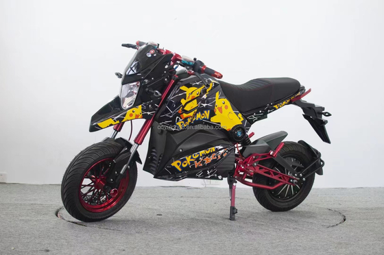 60-80 Km/h de velocidade máxima motocicleta elétrica motociclo scooter com design de bateria de lítio