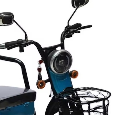 Caminhão familiar Triciclo elétrico para idosos 200-300 kg Capacidade de carga útil Tipo de carroceria aberta