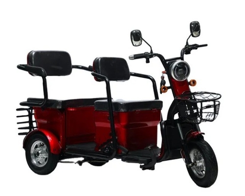 Caminhão familiar Triciclo elétrico para idosos 200-300 kg Capacidade de carga útil Tipo de carroceria aberta