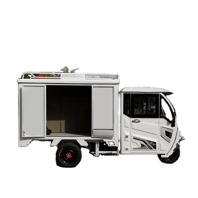 60V 1800W Triciclo Elétrico totalmente fechado Camião Express com opções de cores múltiplas