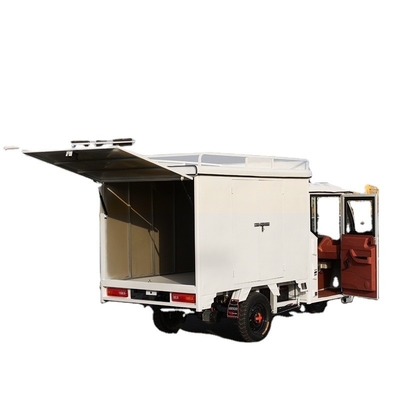 60V 1800W Triciclo Elétrico totalmente fechado Camião Express com opções de cores múltiplas