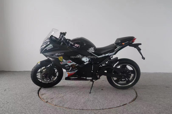 Pneus de 17 polegadas Alta velocidade 3kw 80km por hora Motocicleta a bateria