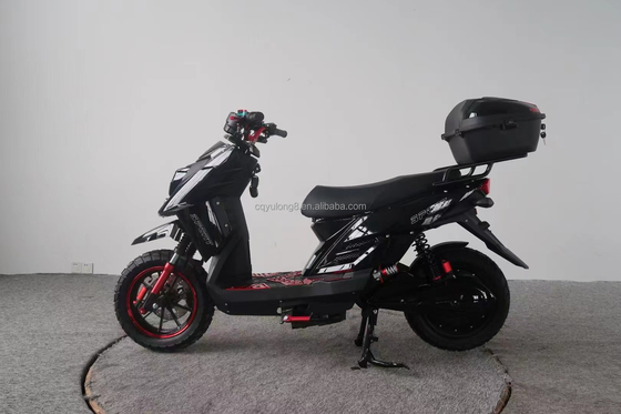 Motocicleta elétrica de bateria de lítio incomparável com longa duração da bateria e alta velocidade