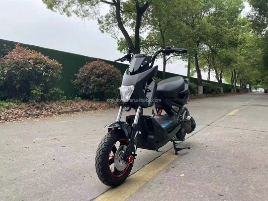 Scooter de moto elétrico de 800W com motor sem escova e estrutura de aço