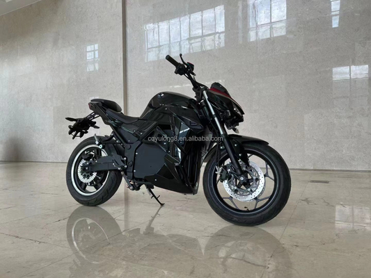 72V3000W Motos eléctricas de corrida com velocidade máxima de 100KM/H e sistema de travagem a disco
