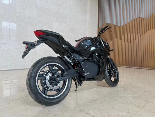 72V3000W Motos eléctricas de corrida com velocidade máxima de 100KM/H e sistema de travagem a disco