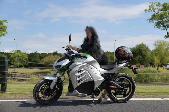 Chinês Sportbikes moto electrica 72V 3000W Elétrico de corrida de motocicleta com grande potência
