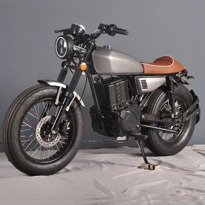 Scooter Elétrico Bicicleta Elétrica Motocicleta Retro Motocicletas Off-road Pneus 10 polegadas 60V