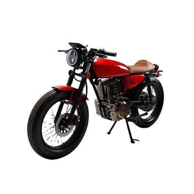 Motocicletas elétricas retrô para andar na rua Pneus de 10 polegadas 6-8 horas de tempo de carga