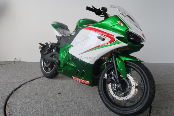 Motocicleta personalizada de 2 rodas estilo 5000W Potente motocicleta elétrica de corrida para adultos
