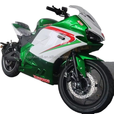 Motocicleta elétrica personalizada de 8000W com velocidade máxima de 120 km/h e carga máxima de 300 kg