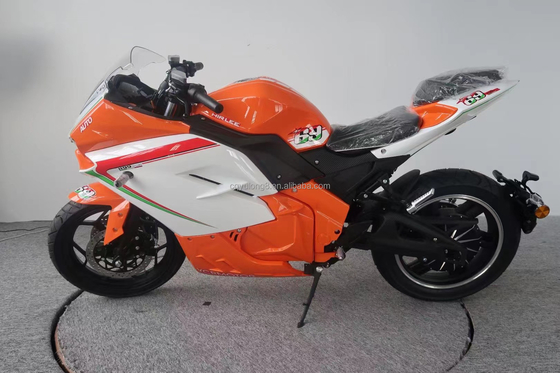 Motocicleta personalizável de 10000W com 300KG de carga máxima e alcance de 60-120KM em cores clássicas