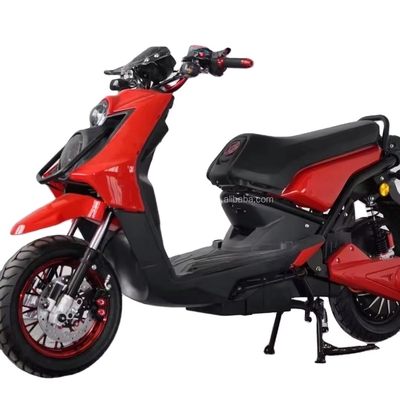 300W 500W 800W DC Motor sem escovas Motocicleta elétrica com travagem a disco e pneu de 10 polegadas