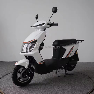 Motocicleta elétrica de alta velocidade de 800W 48v 60v com características personalizadas e freio a disco