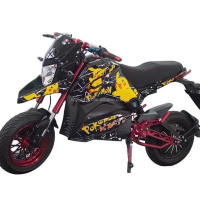 Motocicletas Modelo Cool 1000W 1500W Off-Road Retro Motorcycle com opção de personalização