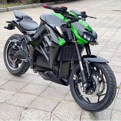 Motocicletas eléctricas CEE de 72 V a 3000 W com motor de escova e pneu dianteiro 110/70-17