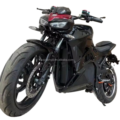 Motocicletas eléctricas CEE de 72 V a 3000 W com motor de escova e pneu dianteiro 110/70-17