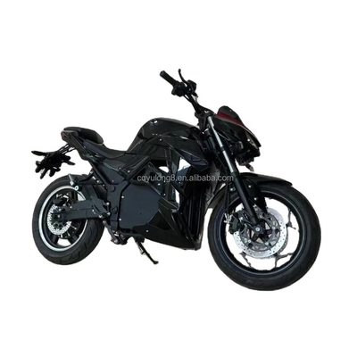 Motocicletas eléctricas CEE de 72 V a 3000 W com motor de escova e pneu dianteiro 110/70-17