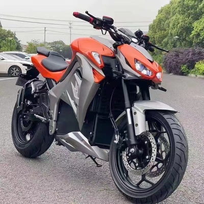 Motocicletas eléctricas CEE de 72 V a 3000 W com motor de escova e pneu dianteiro 110/70-17