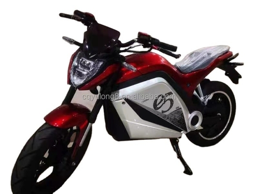 2000W/3000W/5000W Potência do motor Scooter eléctrico de motocicleta de terra 72V Bateria Motocicletas de corrida