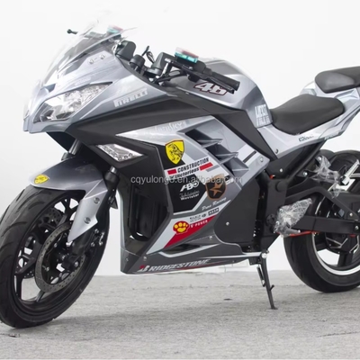 Motocicleta elétrica de travagem a disco para adultos 2000W 3000W 72V Dirt Bike Alimentada por eletricidade