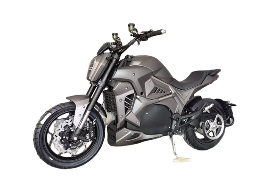 Motocicleta de corrida elétrica personalizada de 72v 3000W 5000W com freio de disco e resfriamento a água