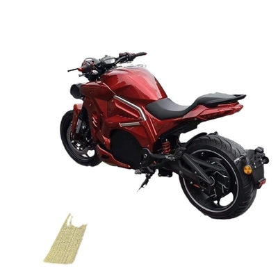 Motocicleta de corrida elétrica personalizada de 72v 3000W 5000W com freio de disco e resfriamento a água