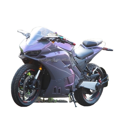 Motocicleta elétrica de motor médio com pneu de 17 polegadas e configuração final de alcance de 80-120KM