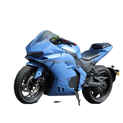 Motocicleta elétrica de motor médio com pneu de 17 polegadas e configuração final de alcance de 80-120KM