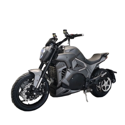 Display inteligente LCD 72V 3000W Lithium Racing Electric Motorcycle para adultos fora de estrada