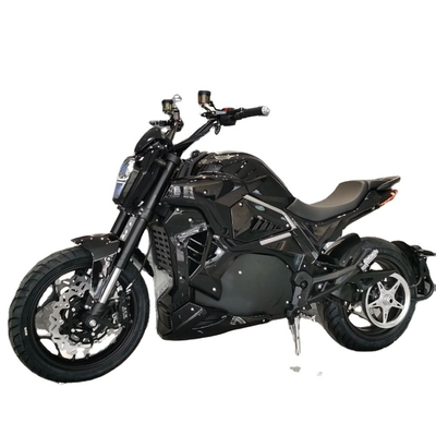 Display inteligente LCD 72V 3000W Lithium Racing Electric Motorcycle para adultos fora de estrada