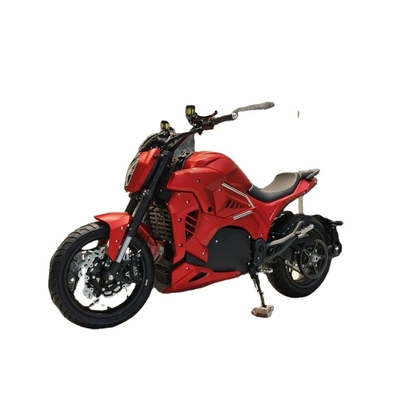 Display inteligente LCD 72V 3000W Lithium Racing Electric Motorcycle para adultos fora de estrada