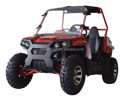 Tempo de carga de 5-7h 2300mm*1300mm*900mm Motor aprovado 1500W 4x4 UTV lado a lado