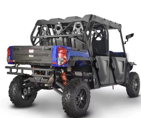 Veículo utilitário agrícola UTV de 5 lugares de 1500W com velocidade máxima de 90 km/h e alta capacidade de carga útil
