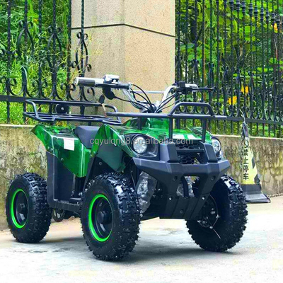 500-800W motor de acionamento por eixo Mini ATV elétrico Buggy 4 Wheel Quad Bike para crianças e adultos