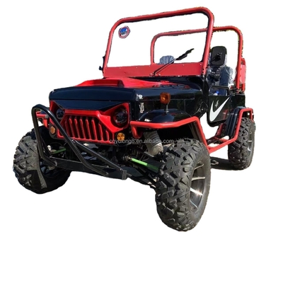 Equipado com bloqueio diferencial 4x4 UTV motorizado a gás