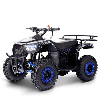 Combustível elétrico Mini ATV 49cc Motor de cadeia Potência 2WD Drive para Aventura das Crianças