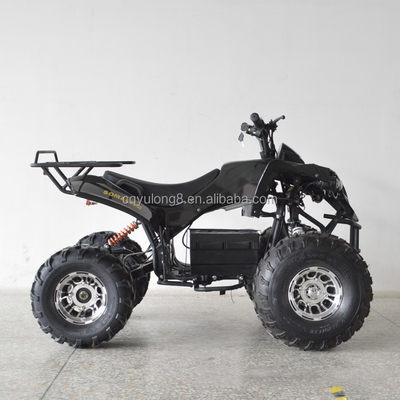 ATV elétrico de 1000w com transmissão de eixo e sistema de travagem de tambor dianteiro e traseiro